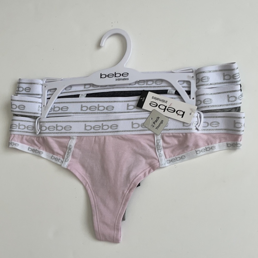 BEBE intimates 3 Pack Panties.